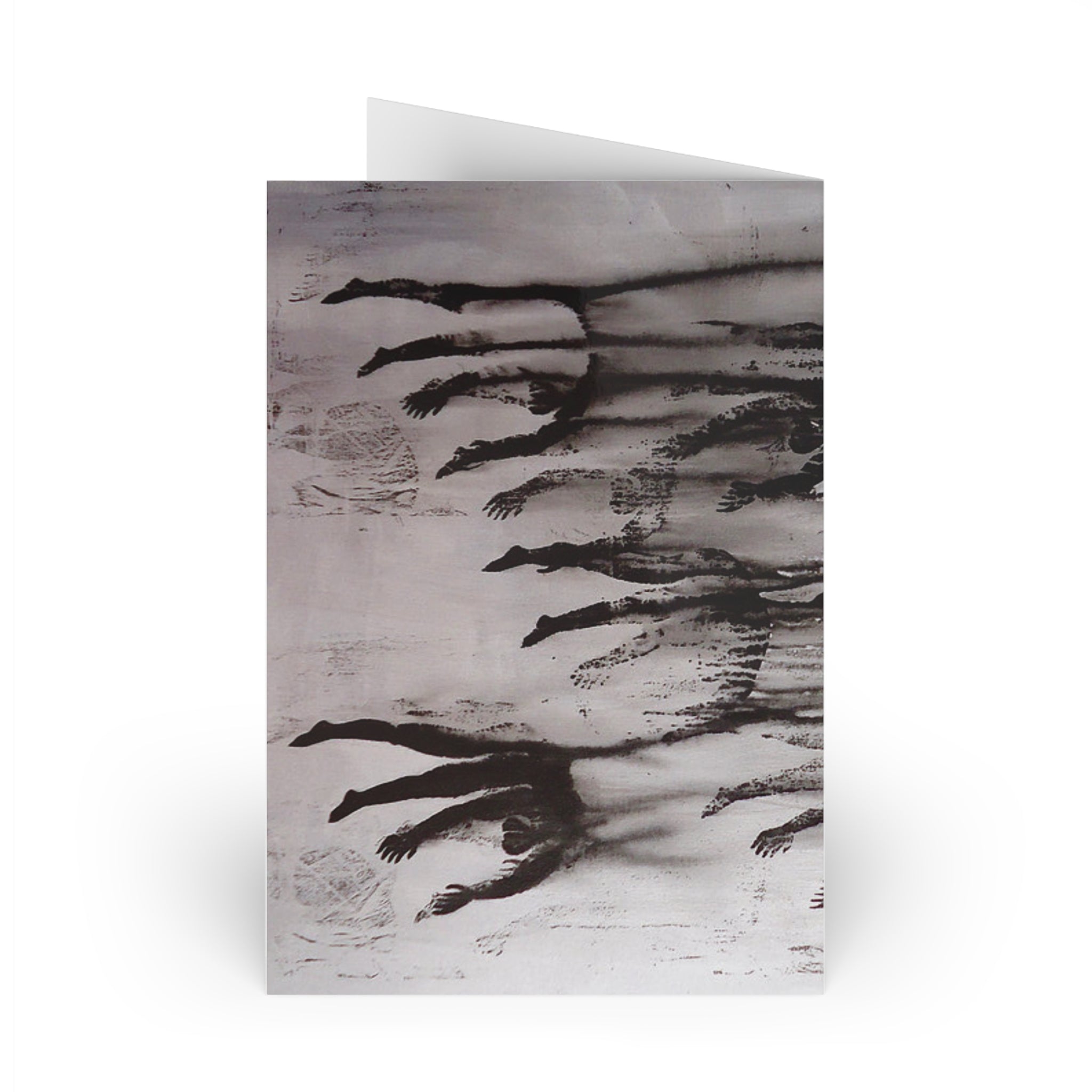 Artistic Greeting Cards for All Occasions, Unique Hand-Drawn Designs, Set of 1 or 10, Perfect for Birthdays, Thank You, or Encouragement