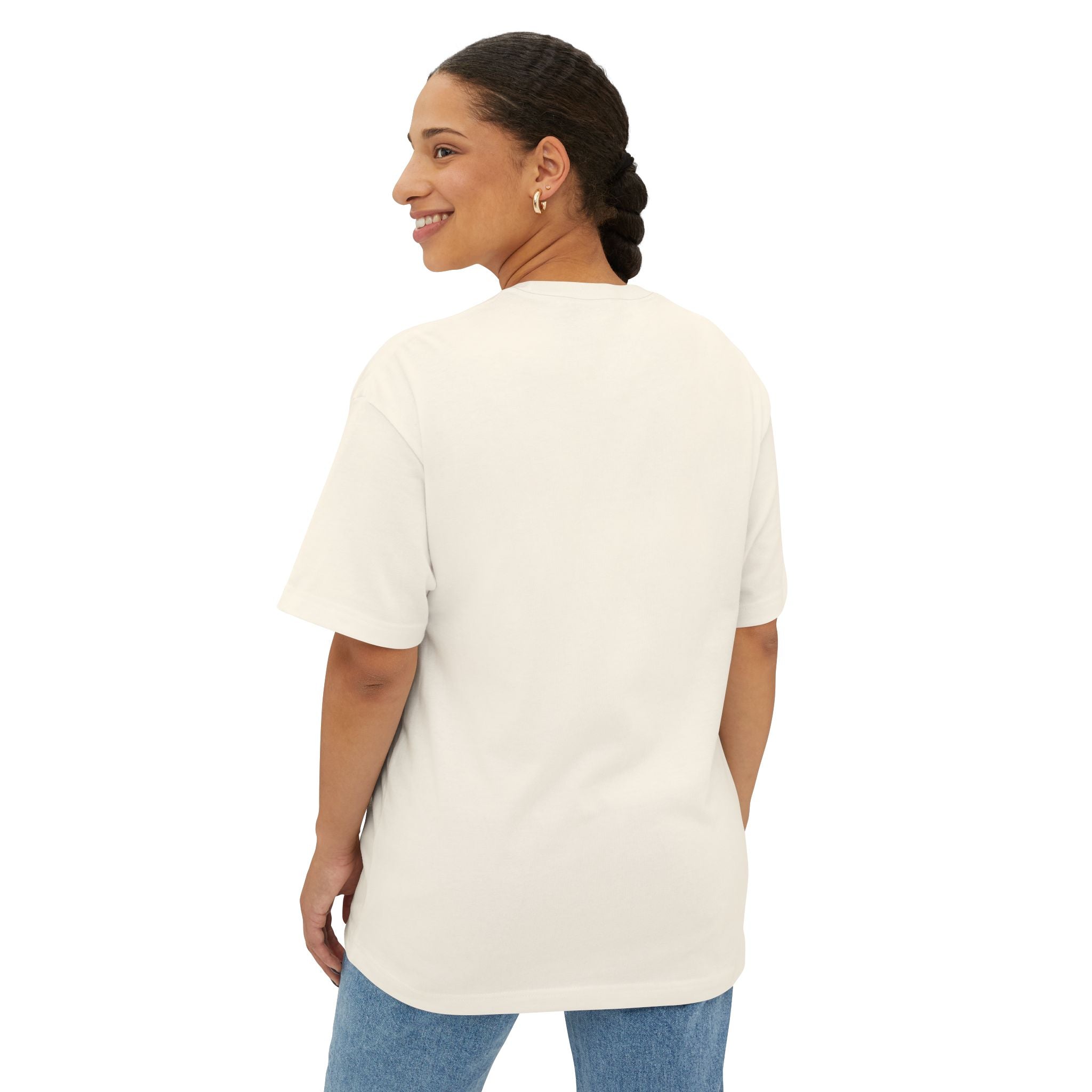 Figure 22 Two-tone Unisex Oversized Boxy Tee – Minimalist Streetwear Essential | Falling Series