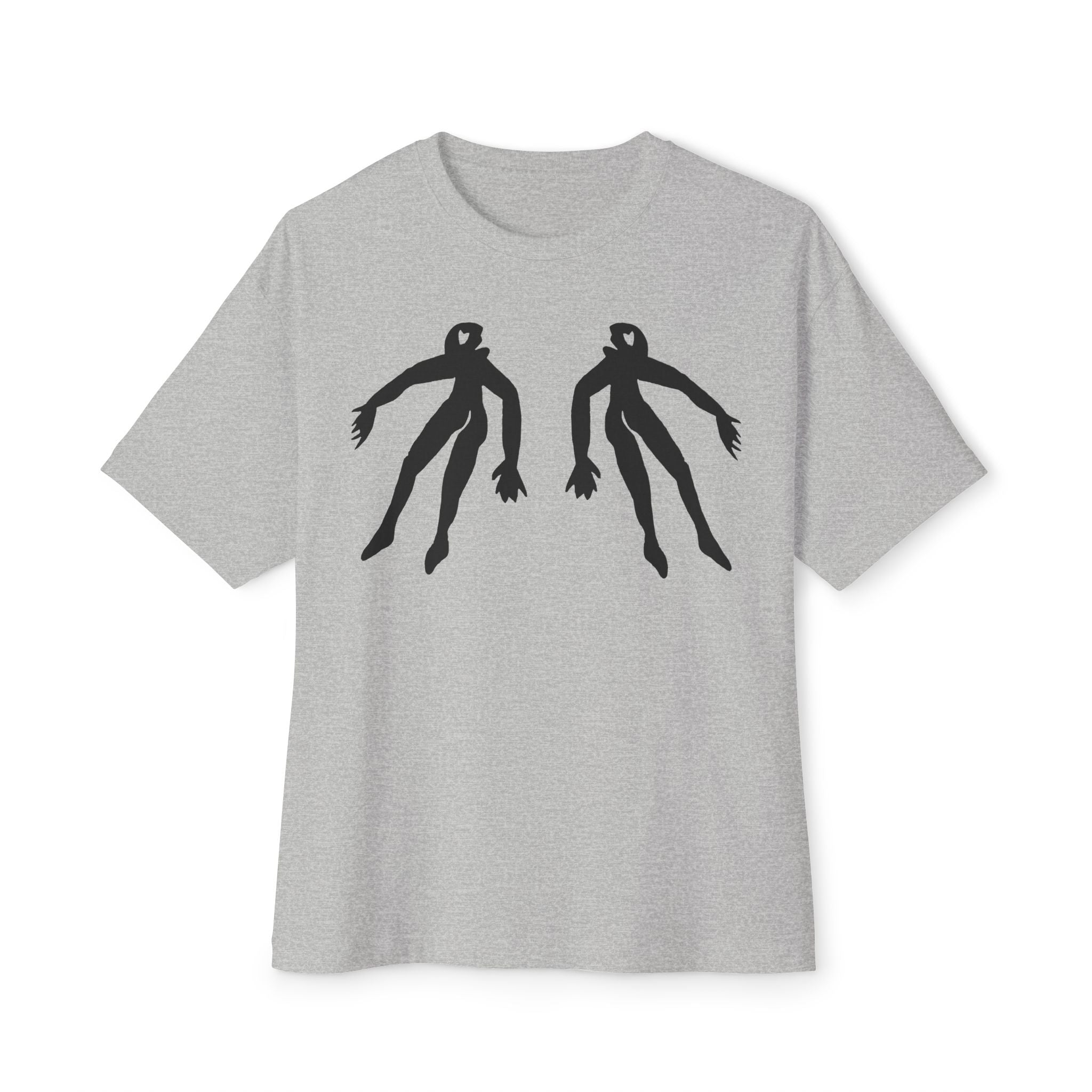 Figure 22 Two-tone Unisex Oversized Boxy Tee – Minimalist Streetwear Essential | Falling Series