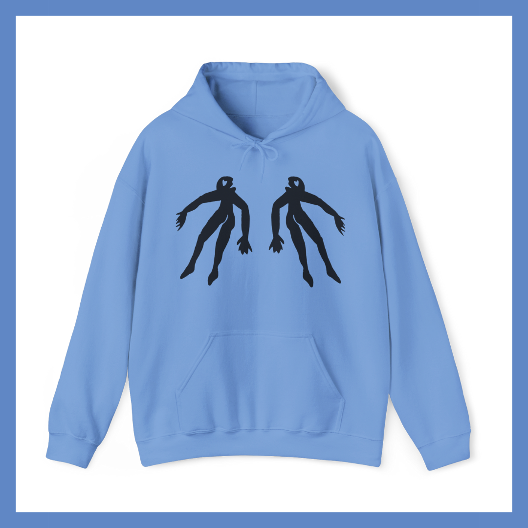 Figure 22 Unisex Graphic Hoodie | Heavy Blend Art Streetwear Sweatshirt