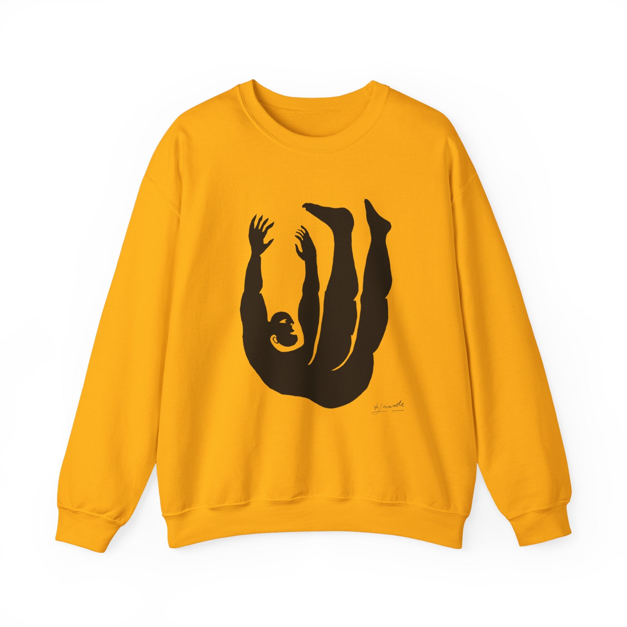 Figure 2 Unisex Crewneck Sweatshirt | Graphic Art Pullover