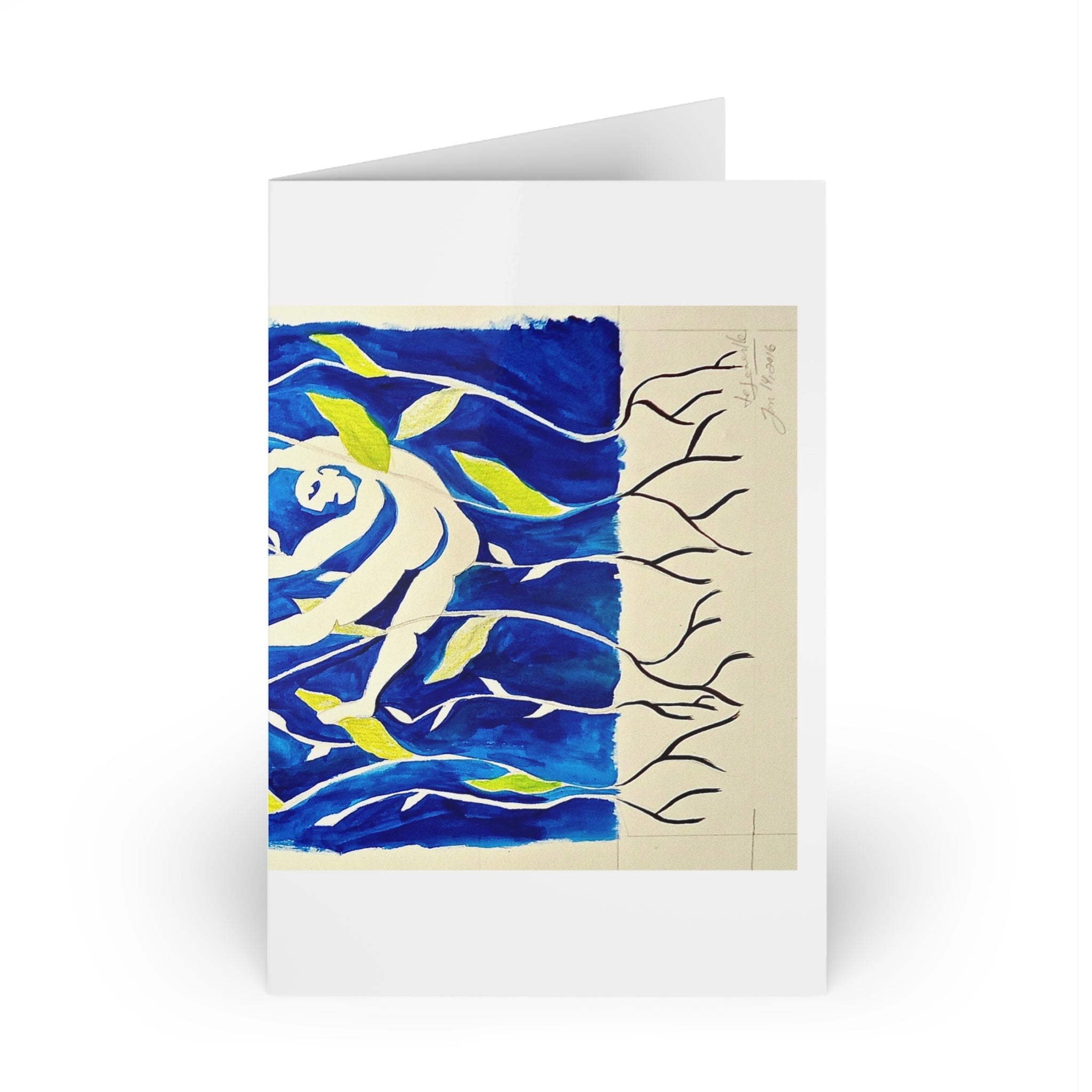 Colorful Greeting Cards for All Occasions - 1 or 10-pc Set, Artistic Note Cards, Birthday Greetings, Thank You Cards, Holiday Cards