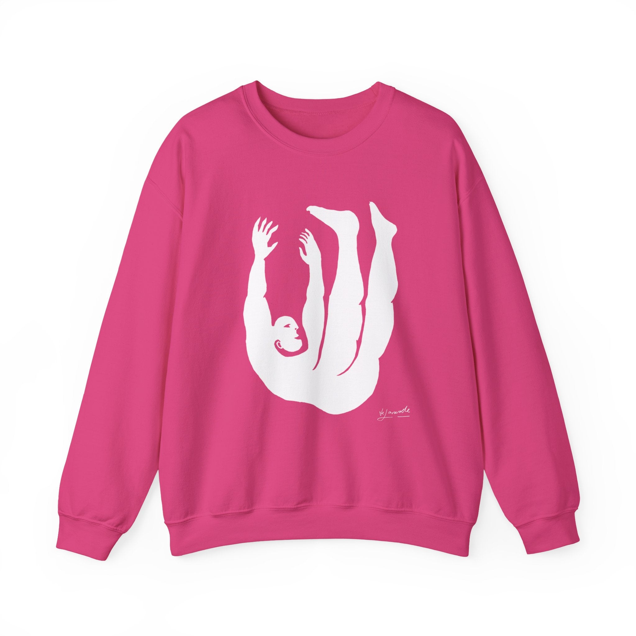 Figure 2 Unisex Crewneck Sweatshirt | Graphic Art Pullover