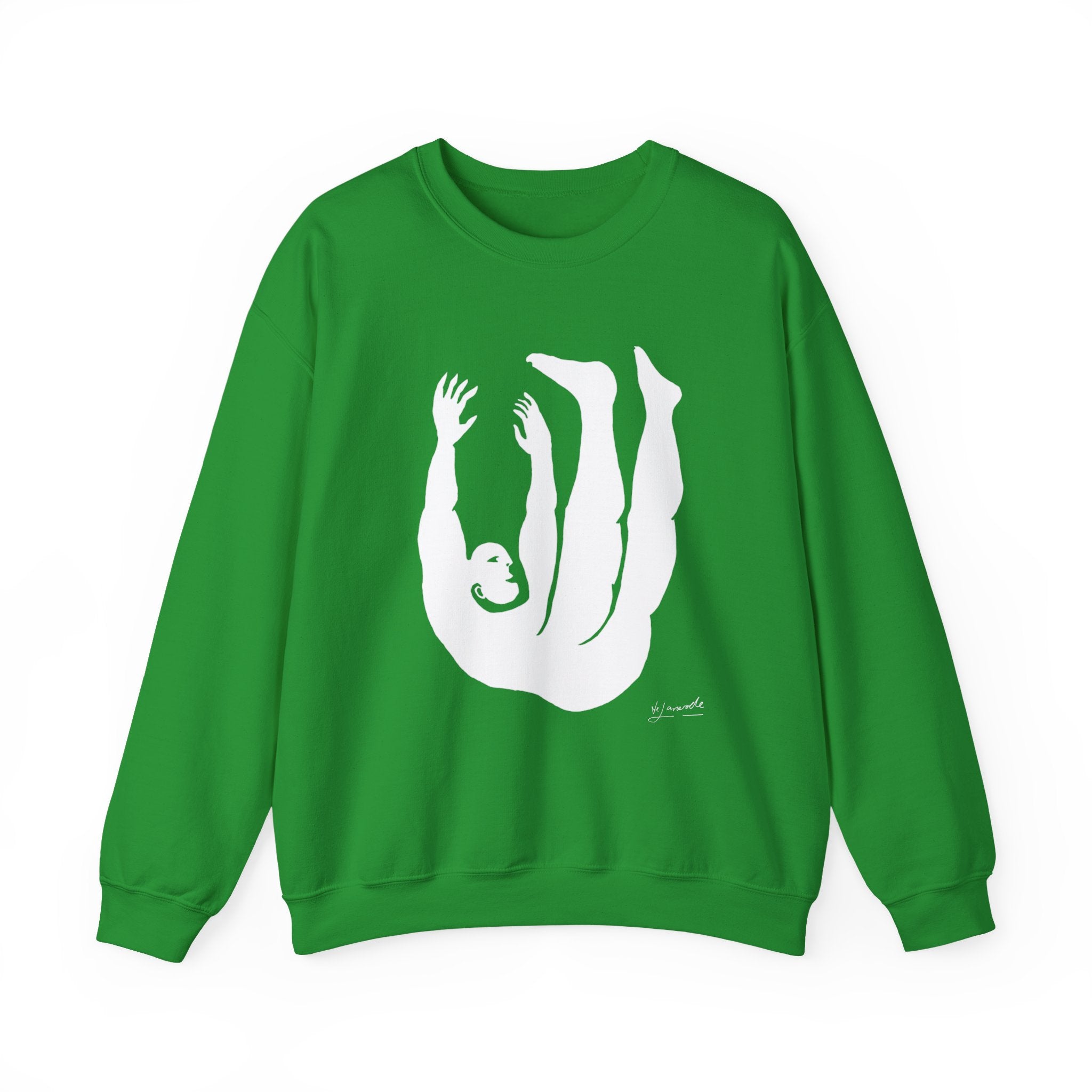 Figure 2 Unisex Crewneck Sweatshirt | Graphic Art Pullover