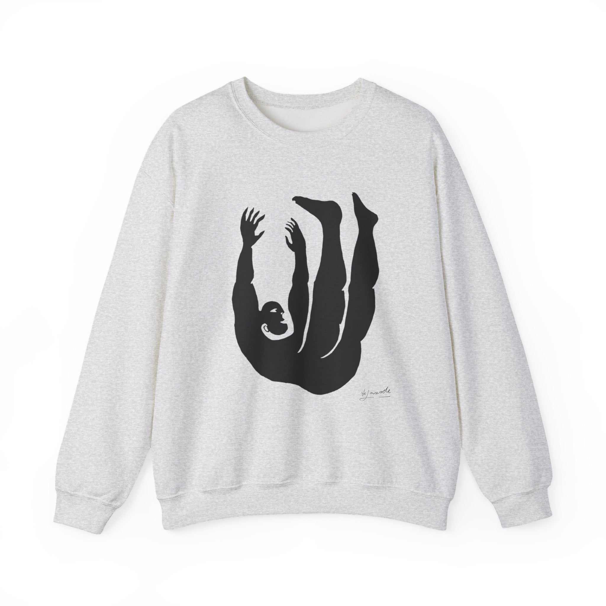 Figure 2 Unisex Crewneck Sweatshirt | Graphic Art Pullover