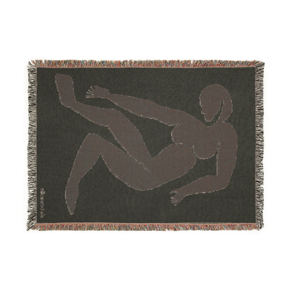 Abstract Art Woven Blanket - Cozy Decor for Home & Gifting