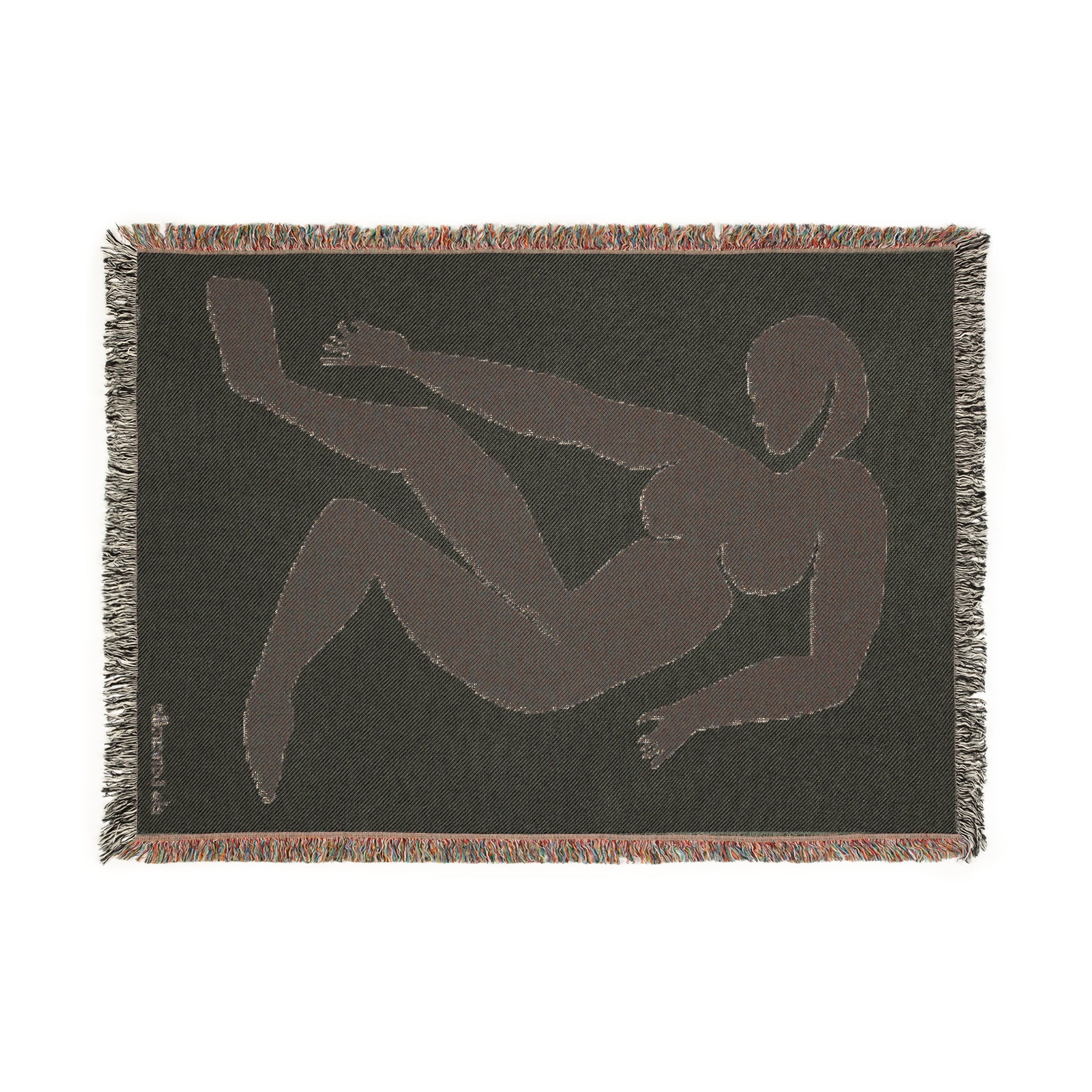 Abstract Art Woven Blanket - Cozy Decor for Home & Gifting