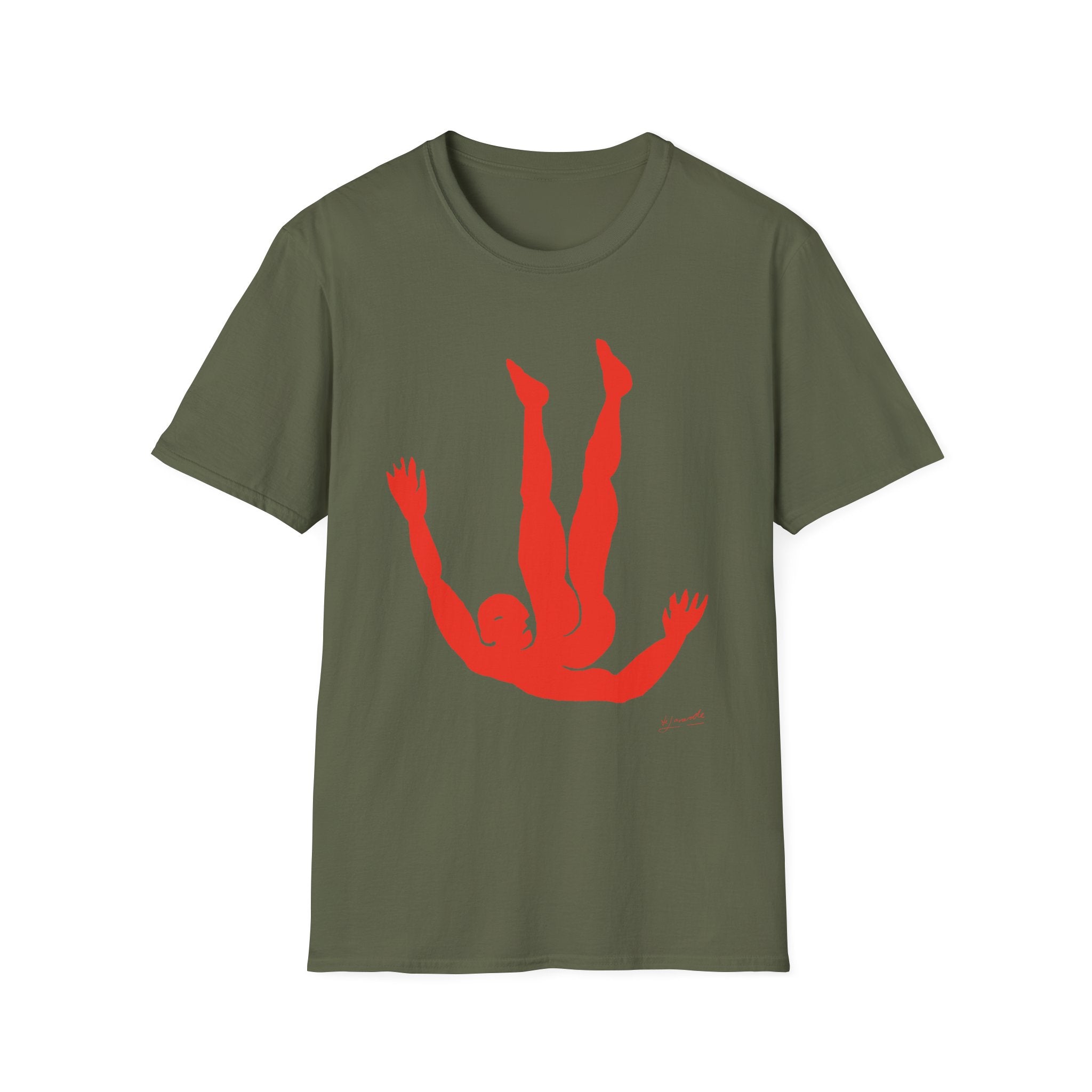 Figure 7 Graphic Tee – Bold Unisex Streetwear | Falling Series