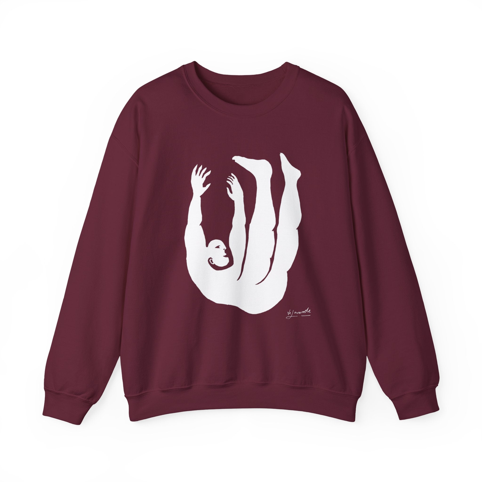Figure 2 Unisex Crewneck Sweatshirt | Graphic Art Pullover