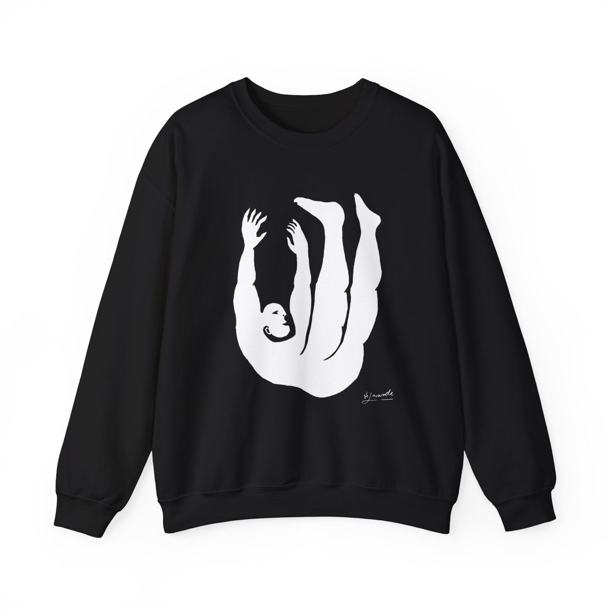 Figure 2 Unisex Crewneck Sweatshirt | Graphic Art Pullover