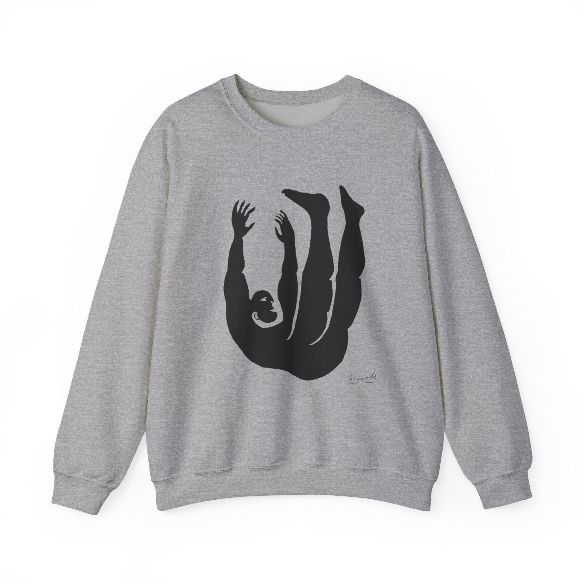 Figure 2 Unisex Crewneck Sweatshirt | Graphic Art Pullover