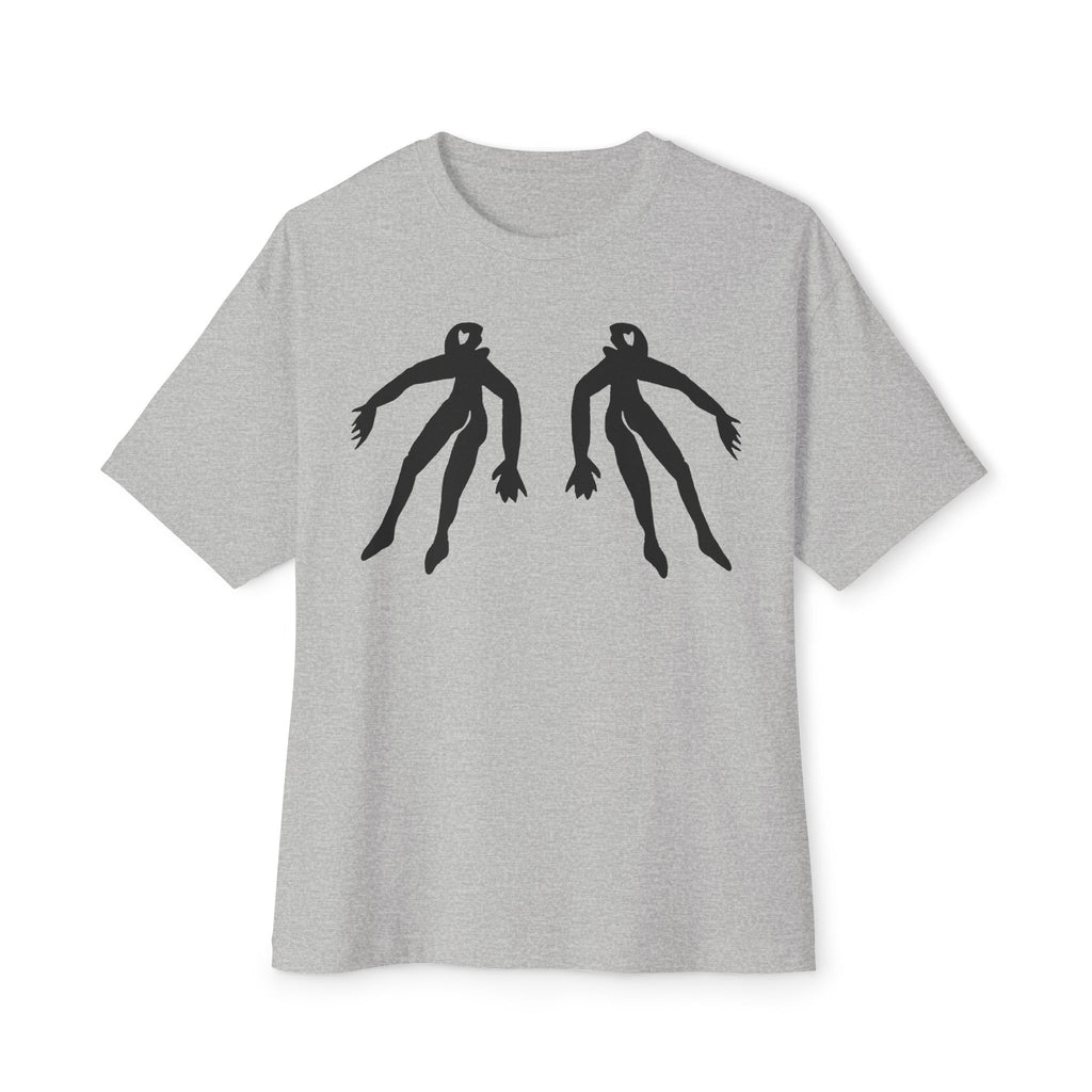 Figure 22 Two-tone Unisex Oversized Boxy Tee – Minimalist Streetwear Essential | Falling Series