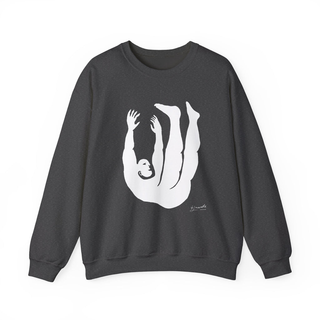 Figure 2 Unisex Crewneck Sweatshirt | Graphic Art Pullover