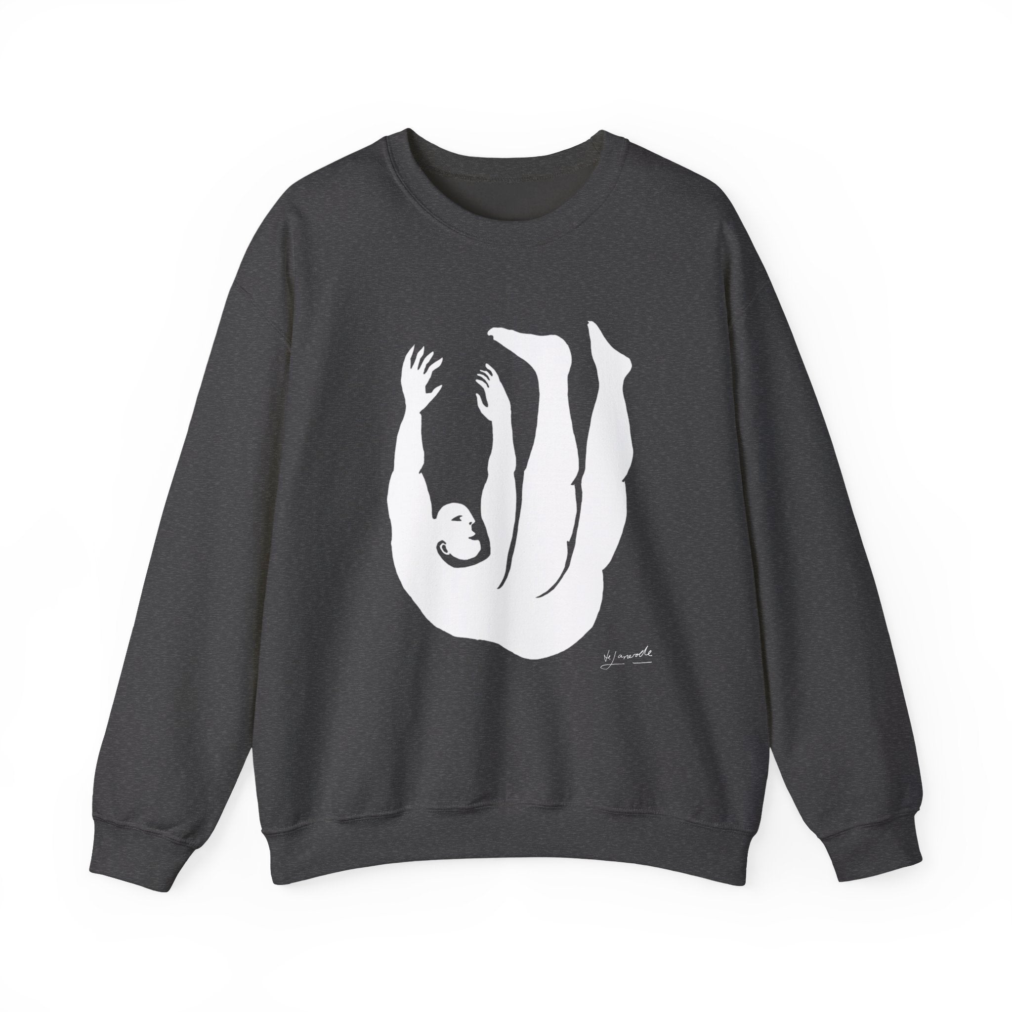 Figure 2 Unisex Crewneck Sweatshirt | Graphic Art Pullover