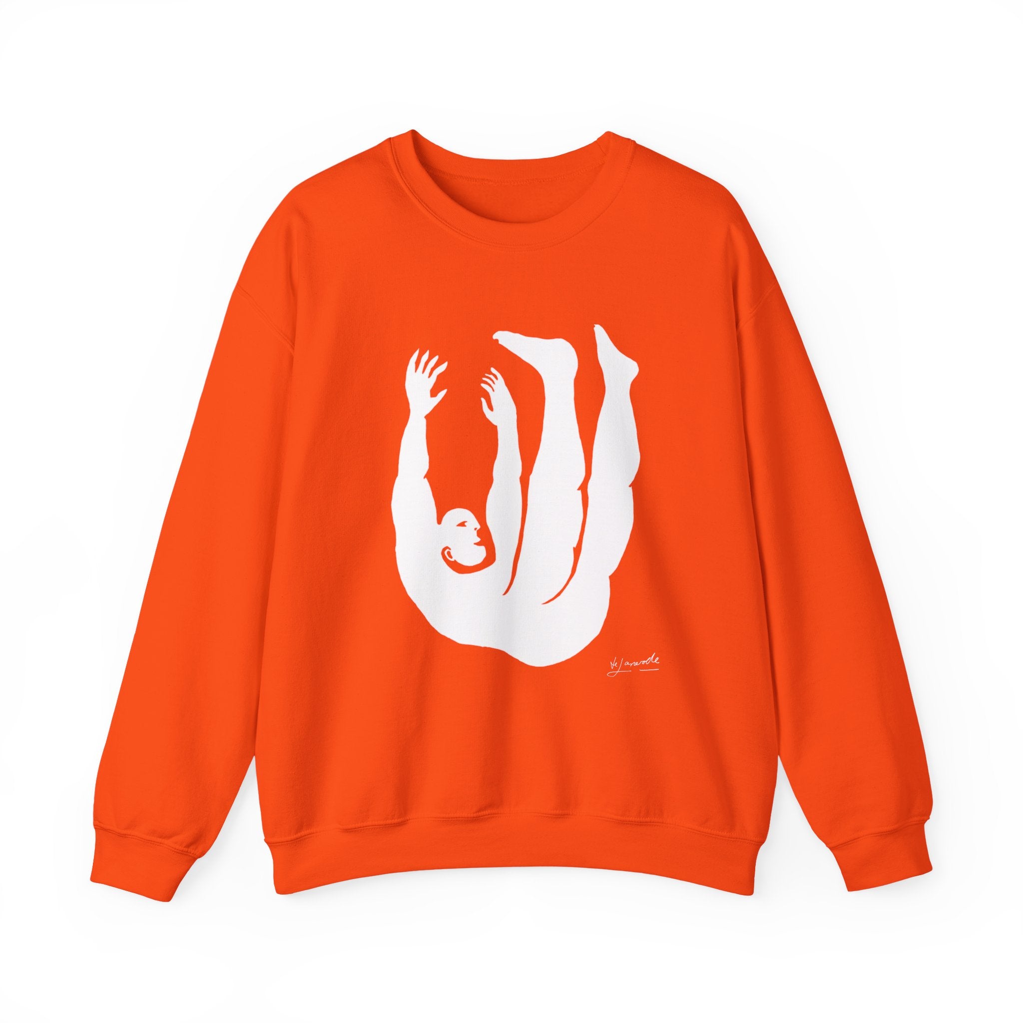 Figure 2 Unisex Crewneck Sweatshirt | Graphic Art Pullover