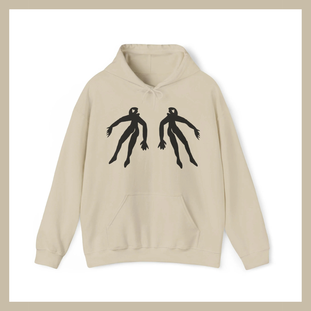 Figure 22 Unisex Graphic Hoodie | Heavy Blend Art Streetwear Sweatshirt