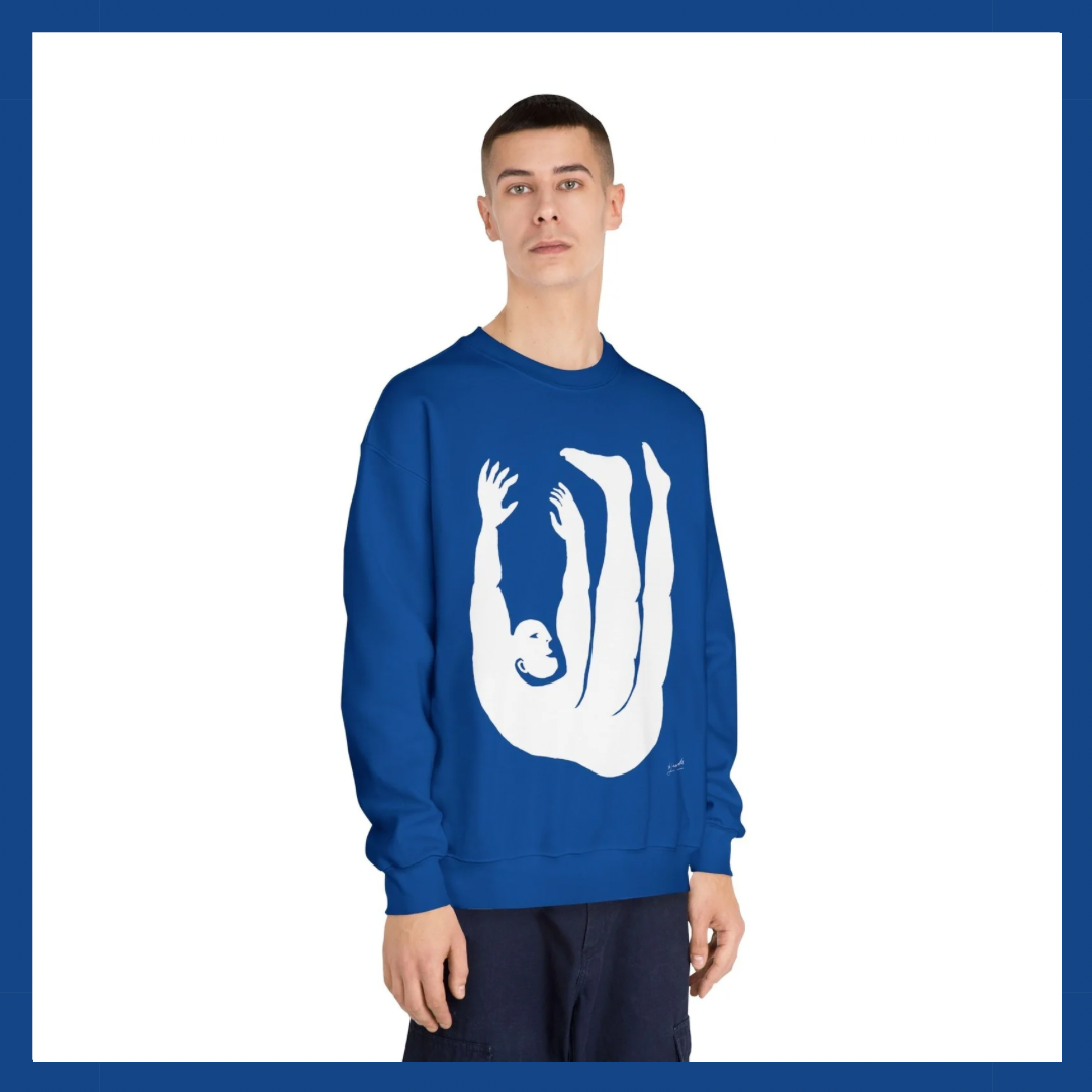 Figure 2 Crewneck Sweatshirt – Minimalist Streetwear Essential | Falling Series