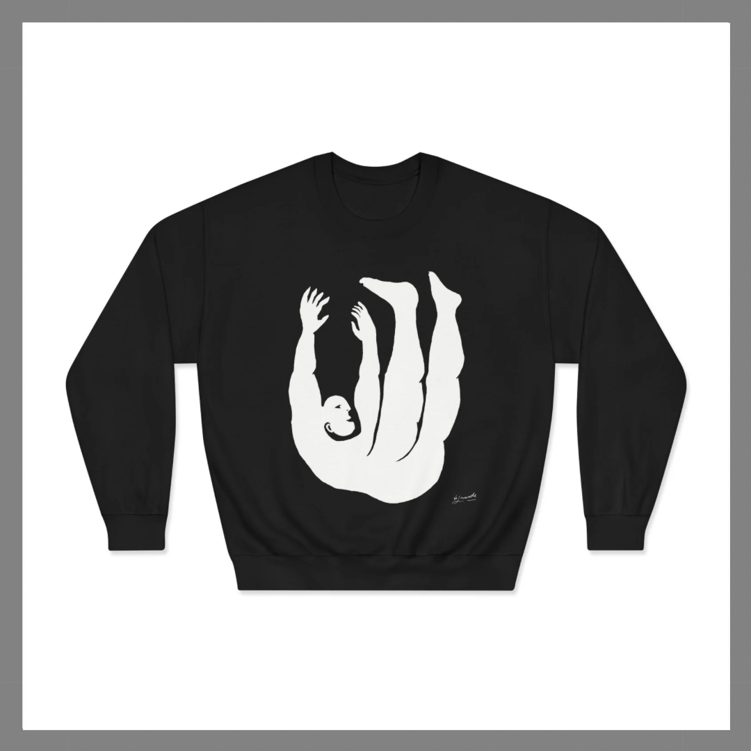 Figure 2 Crewneck Sweatshirt – Minimalist Streetwear Essential | Falling Series