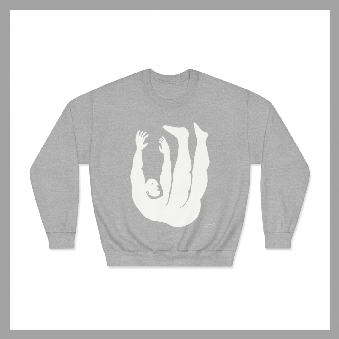 Figure 2 Crewneck Sweatshirt – Minimalist Streetwear Essential | Falling Series