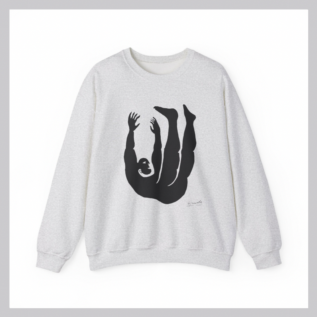 Figure 2 Unisex Crewneck Sweatshirt | Graphic Art Pullover