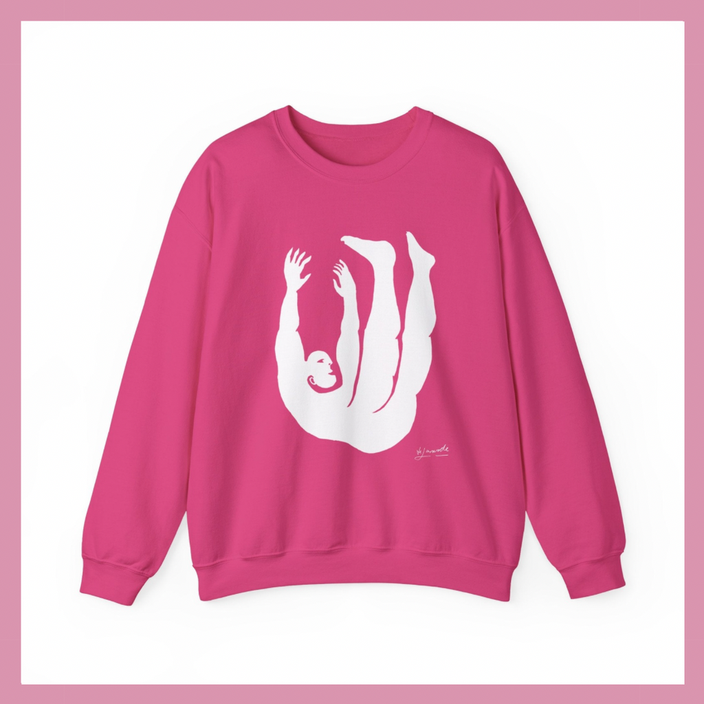 Figure 2 Unisex Crewneck Sweatshirt | Graphic Art Pullover