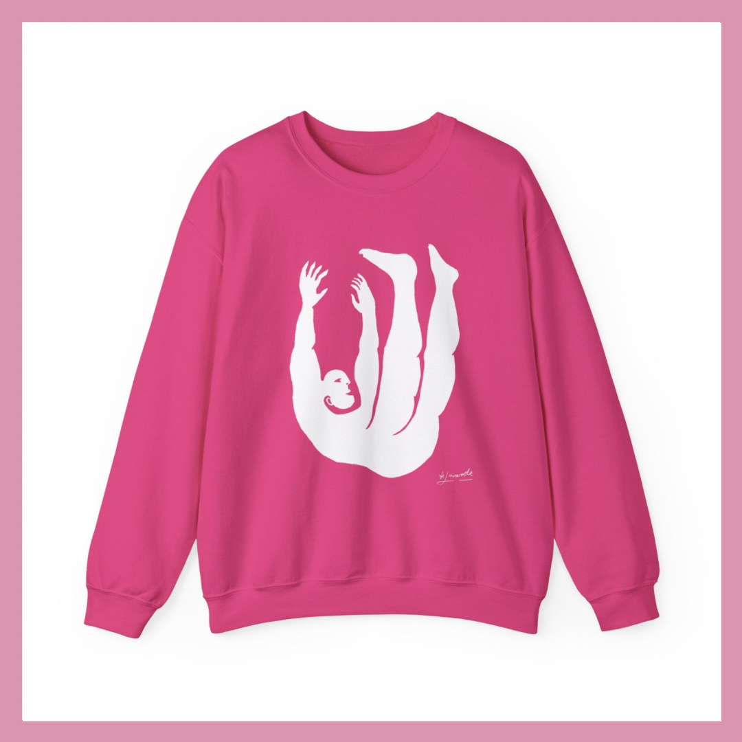 Figure 2 Unisex Crewneck Sweatshirt | Graphic Art Pullover