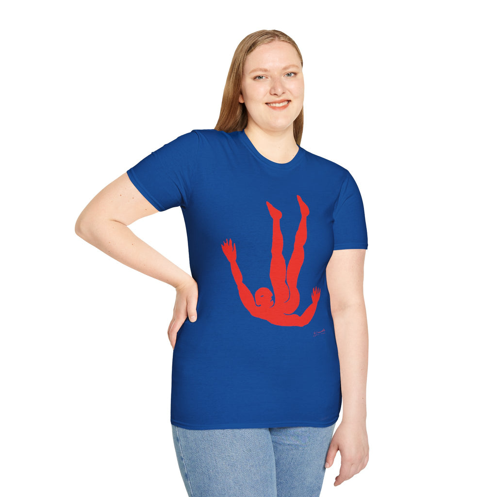 Figure 7 Graphic Tee – Bold Unisex Streetwear | Falling Series