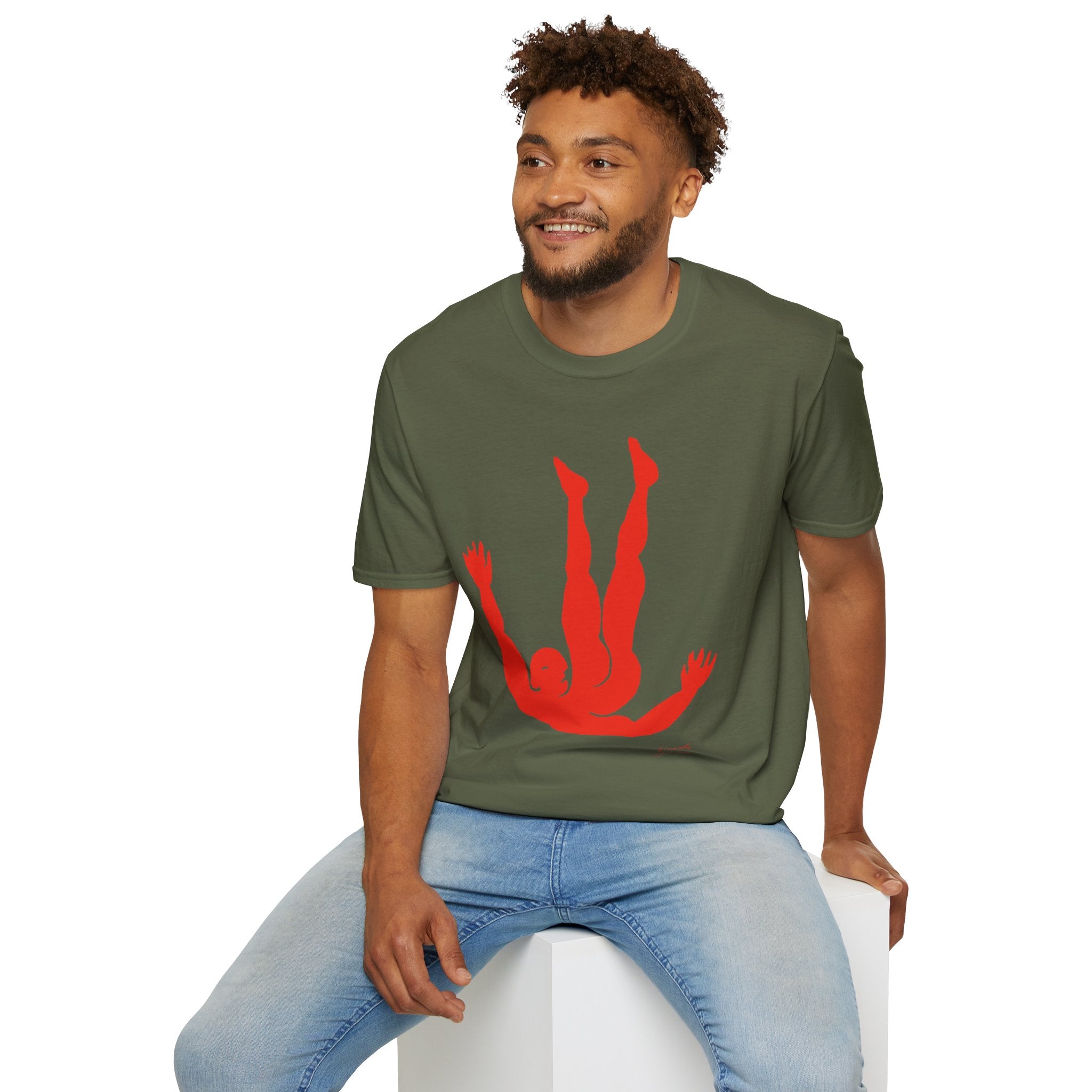Figure 7 Graphic Tee – Bold Unisex Streetwear | Falling Series