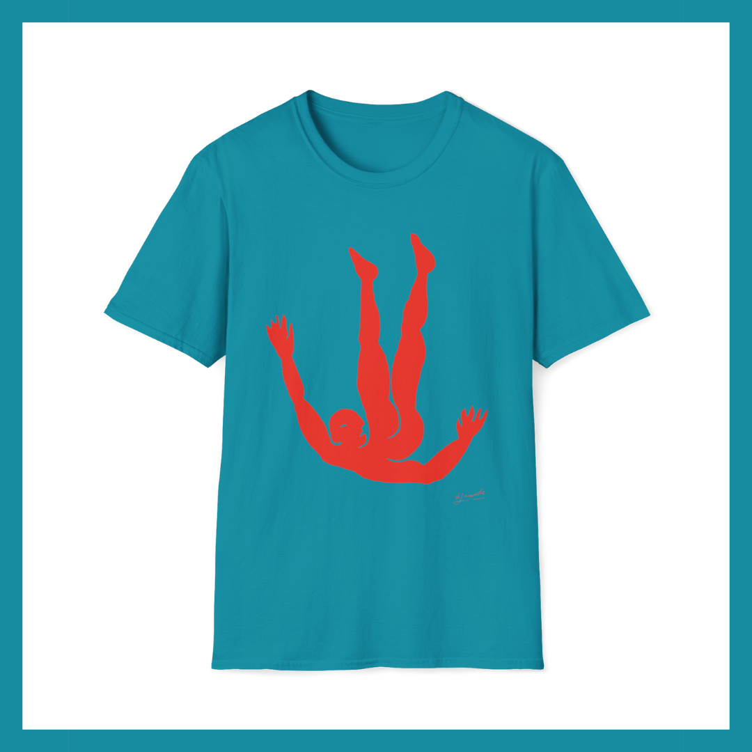 Figure 7 Graphic Tee – Bold Unisex Streetwear | Falling Series