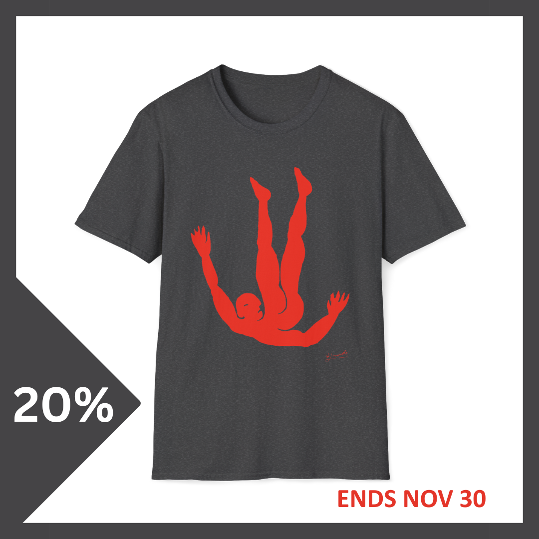 Figure 7 Graphic Tee – Bold Unisex Streetwear | Falling Series