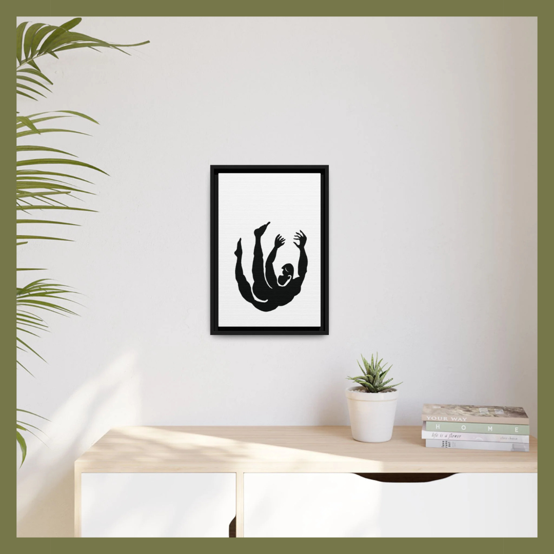 Figure 10,  12"x18" Framed