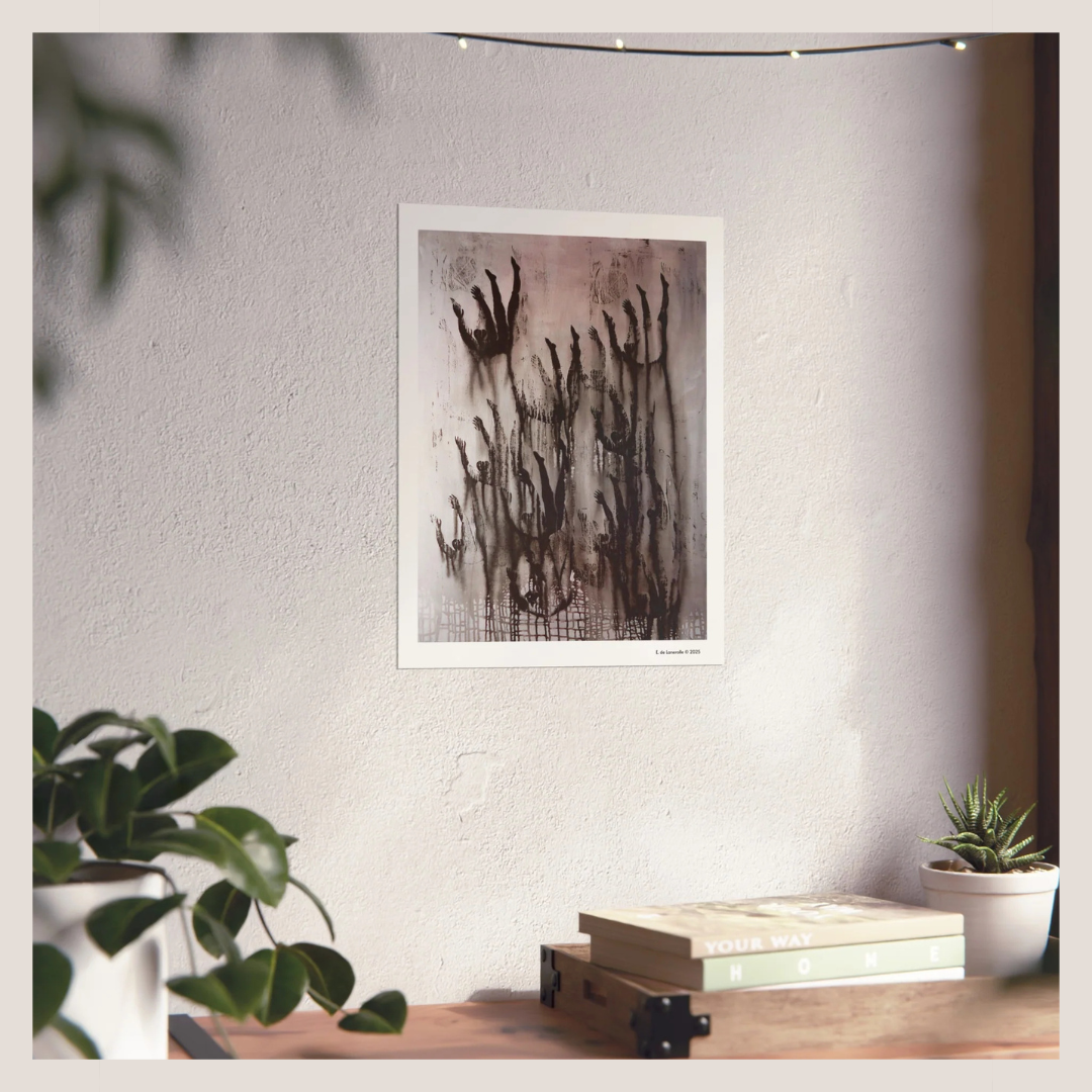 Figure 3 Raining C, 12"x16" Unframed