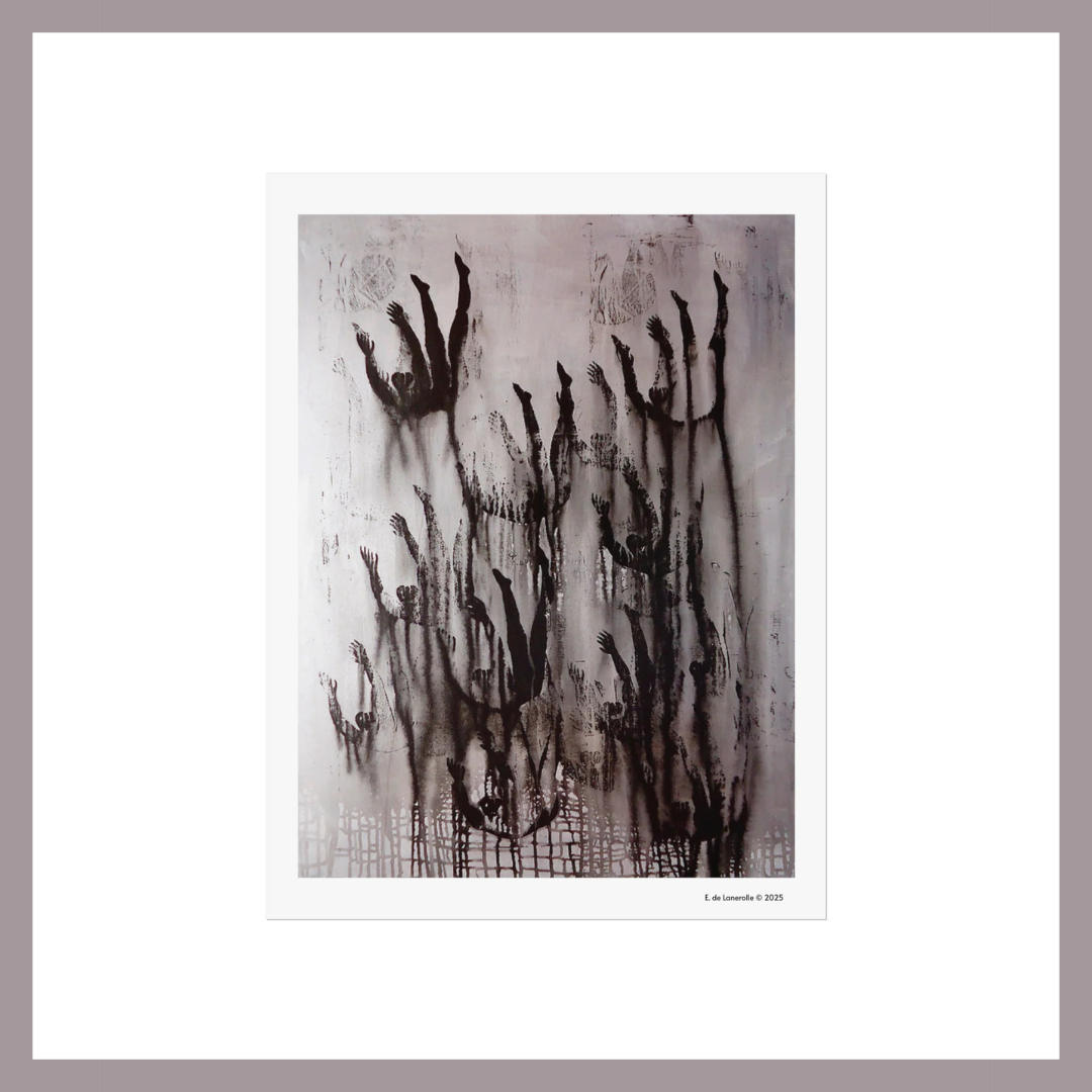 Figure 3 Raining C, 12"x16" Unframed